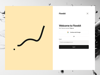 Sign in/Sign up Page Flowbit - An AI Productivity Assistant branding log in log in page sign in sign in page sign up sign up page ui ui design ux ux design web design