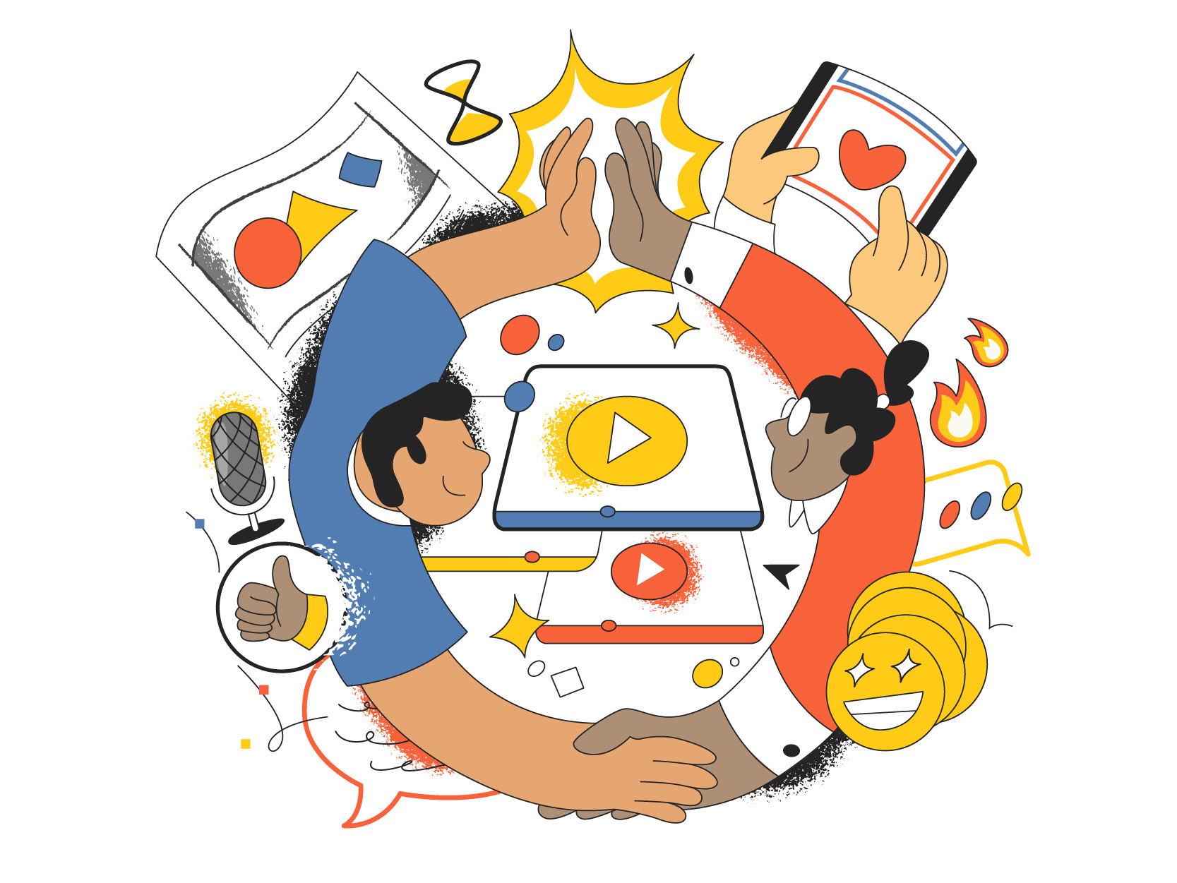 Success! character design design illustration product ui vector webdesign