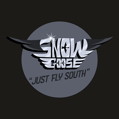 Snow Goose art branding color design flat graphic design illustration illustrator logo pattern