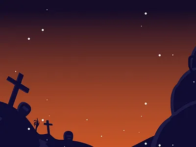 Halloweeen poster motion graphics 2d animation animation illustration motion graphics poster