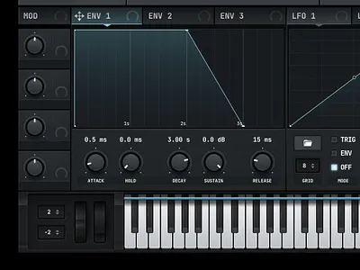 Audio Synth Skeuomorphism Elements ableton audio fl studio logic pro x plugin realism skeuomorphism synth vst