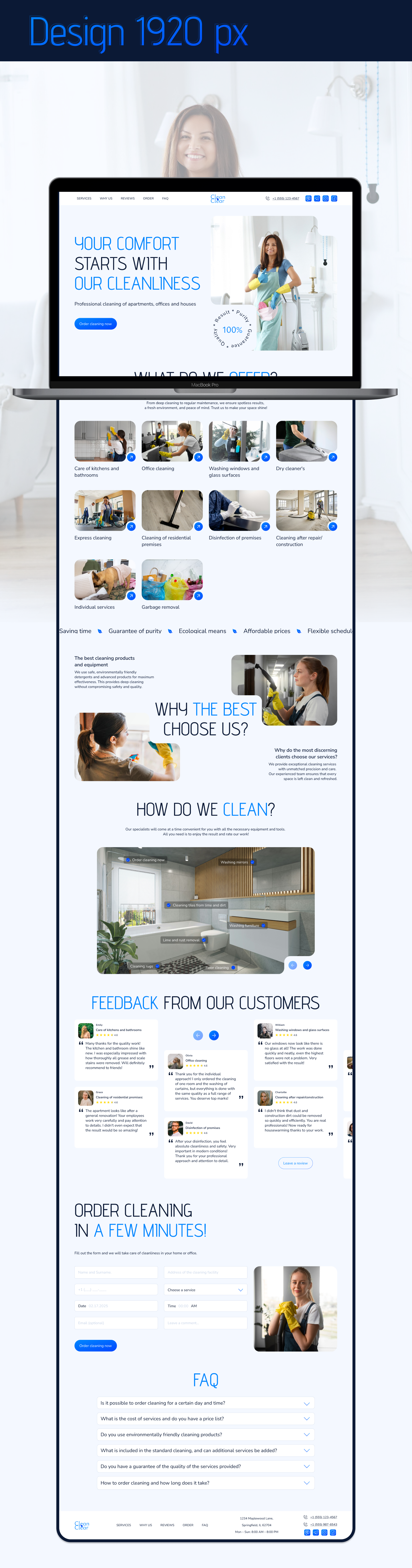 Example of Landing Page