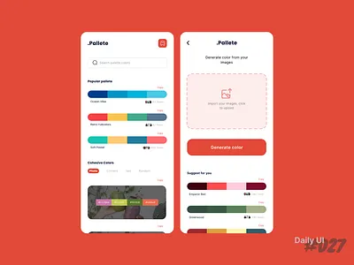 DailyUI #031 - File Upload branding color design graphic design illustration logo minimal mobile app mobile design ui vector