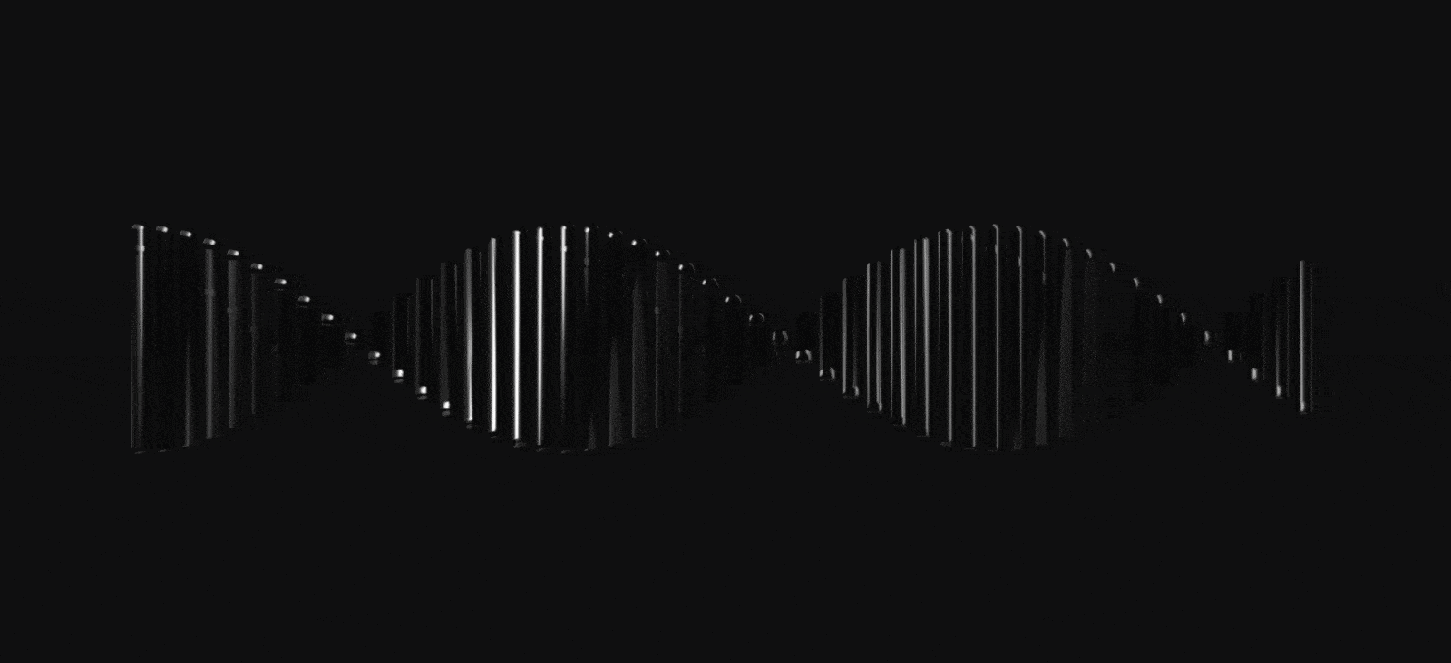 DNA concept 3d 3d concept design dna hero section interaction interactive motion motion graphics product design spiral dna spline