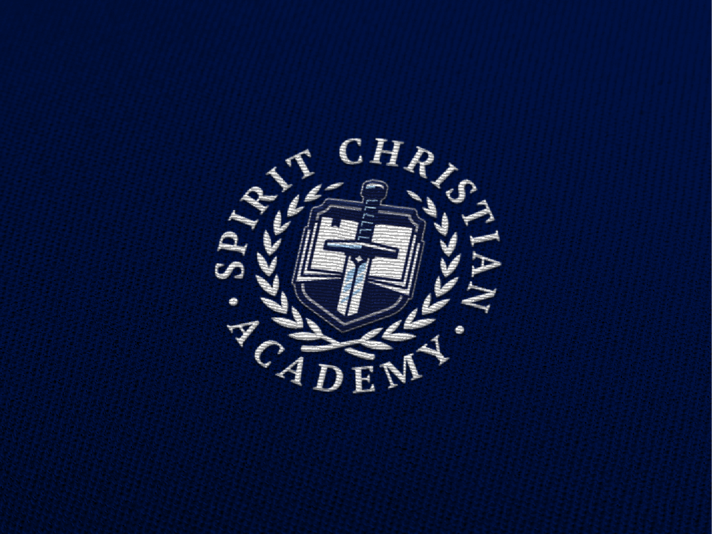 Spirit Christian Academy 99designs badgelogo brand identity branding emblem logo logo