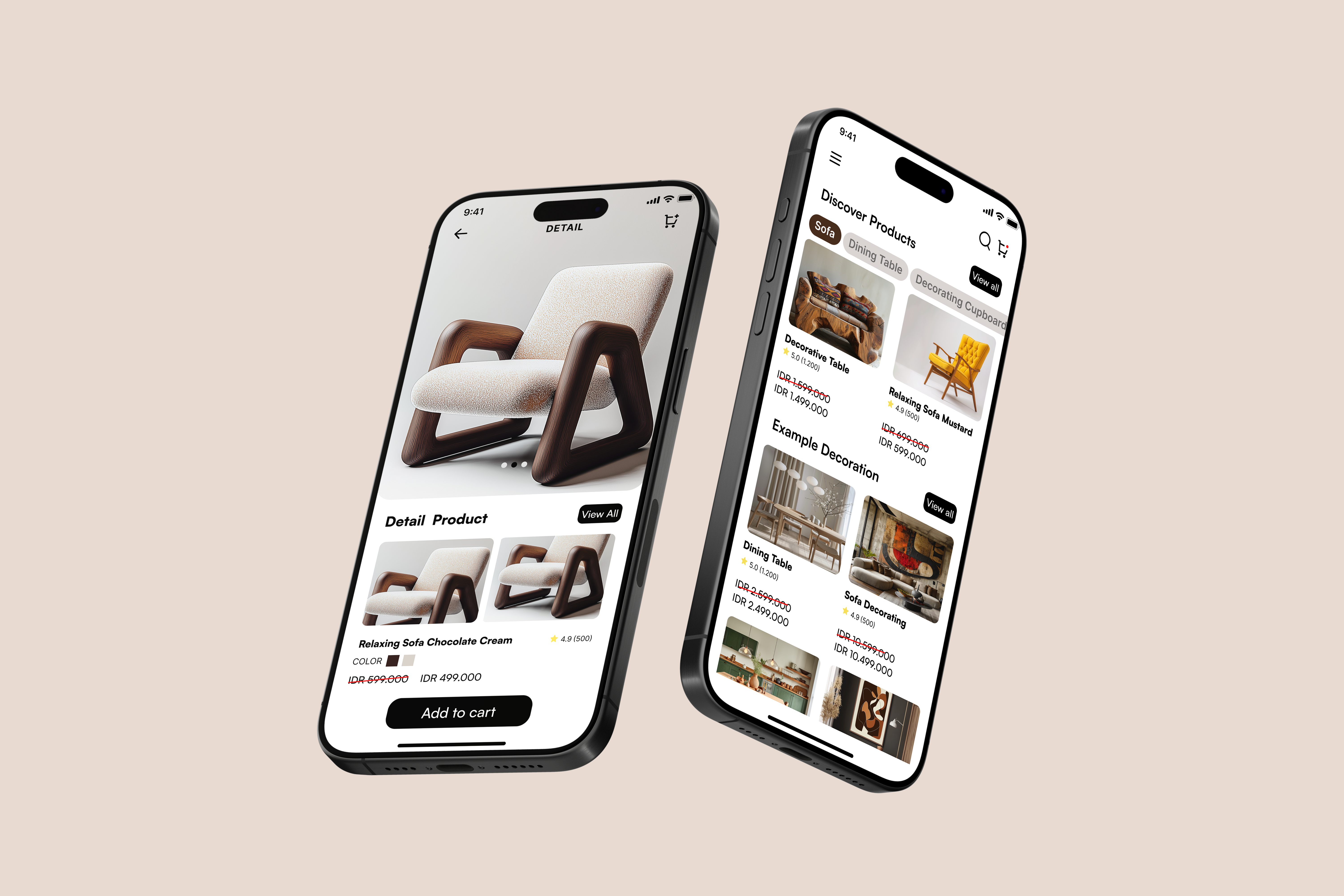 Example of Mobile App Design With Figma