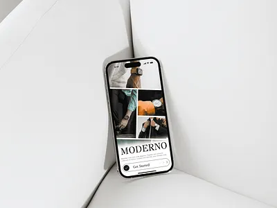 Luxury Watch Store App UI-MODERNO app ui mobile app store app watch app