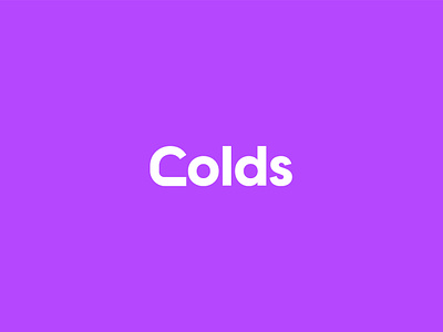 Colds wordmark brand identity branding icon logos mark wordmark