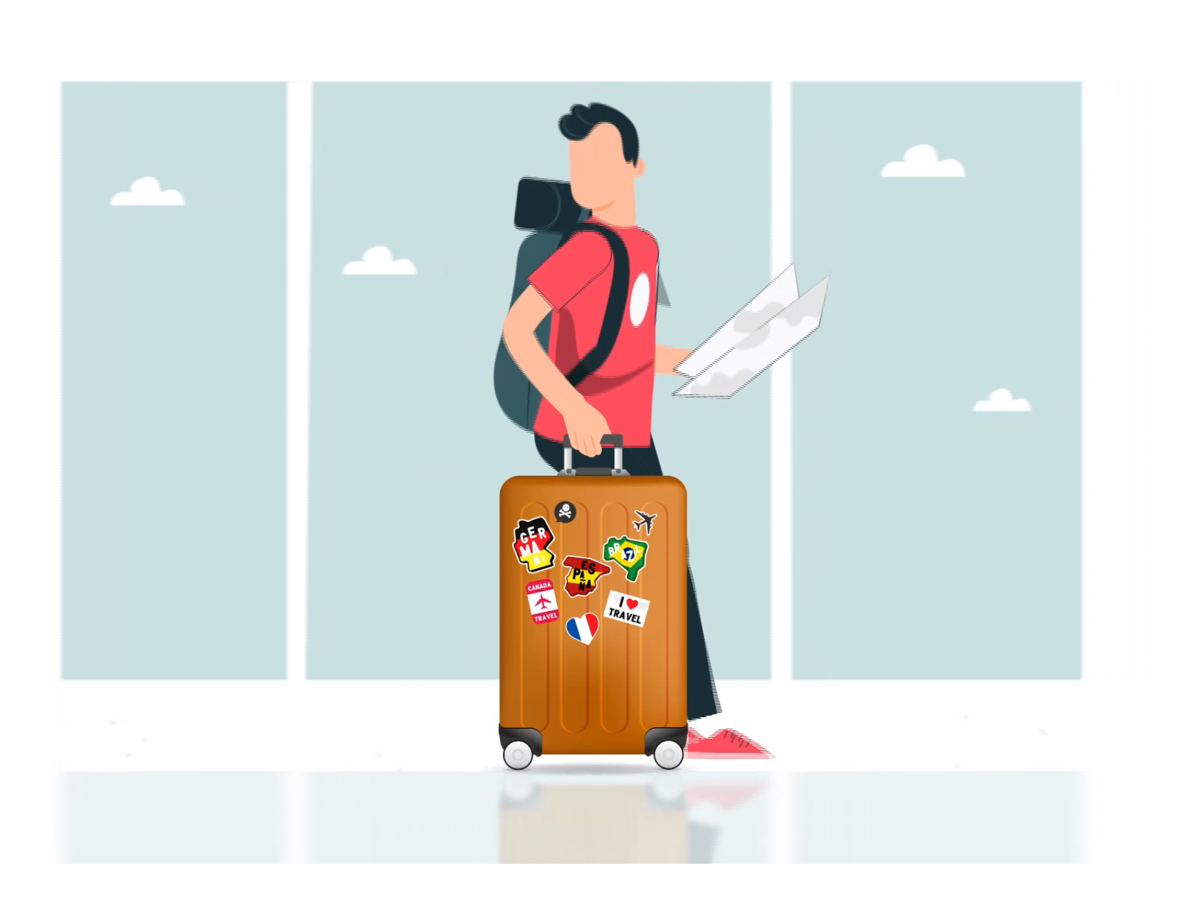 Travel Trends 2024 animation motion graphics