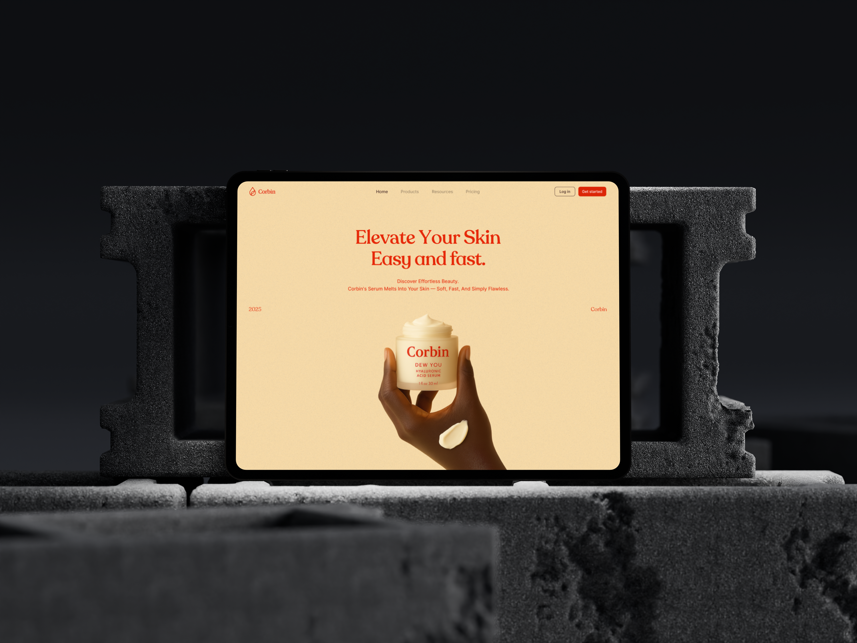E-commerce - skincare landing page beauty beauty care website cosmetics website cosmetology ecommerce ecommerce website hero section makeup minimal online product page design prroduct self care shopify shopify website skin care skincare store ui ux