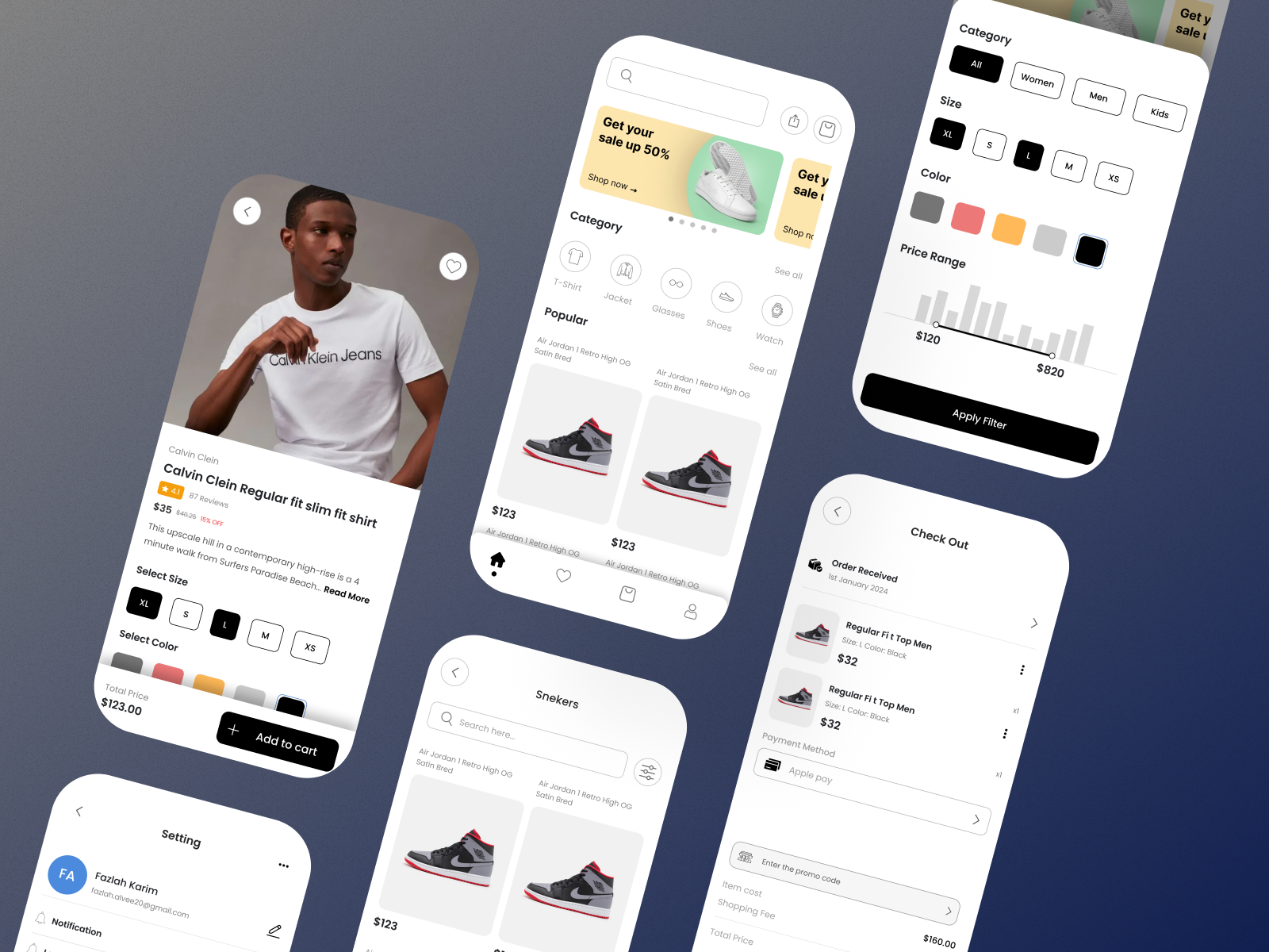 Example of Mobile App UI/UX Design In Figma