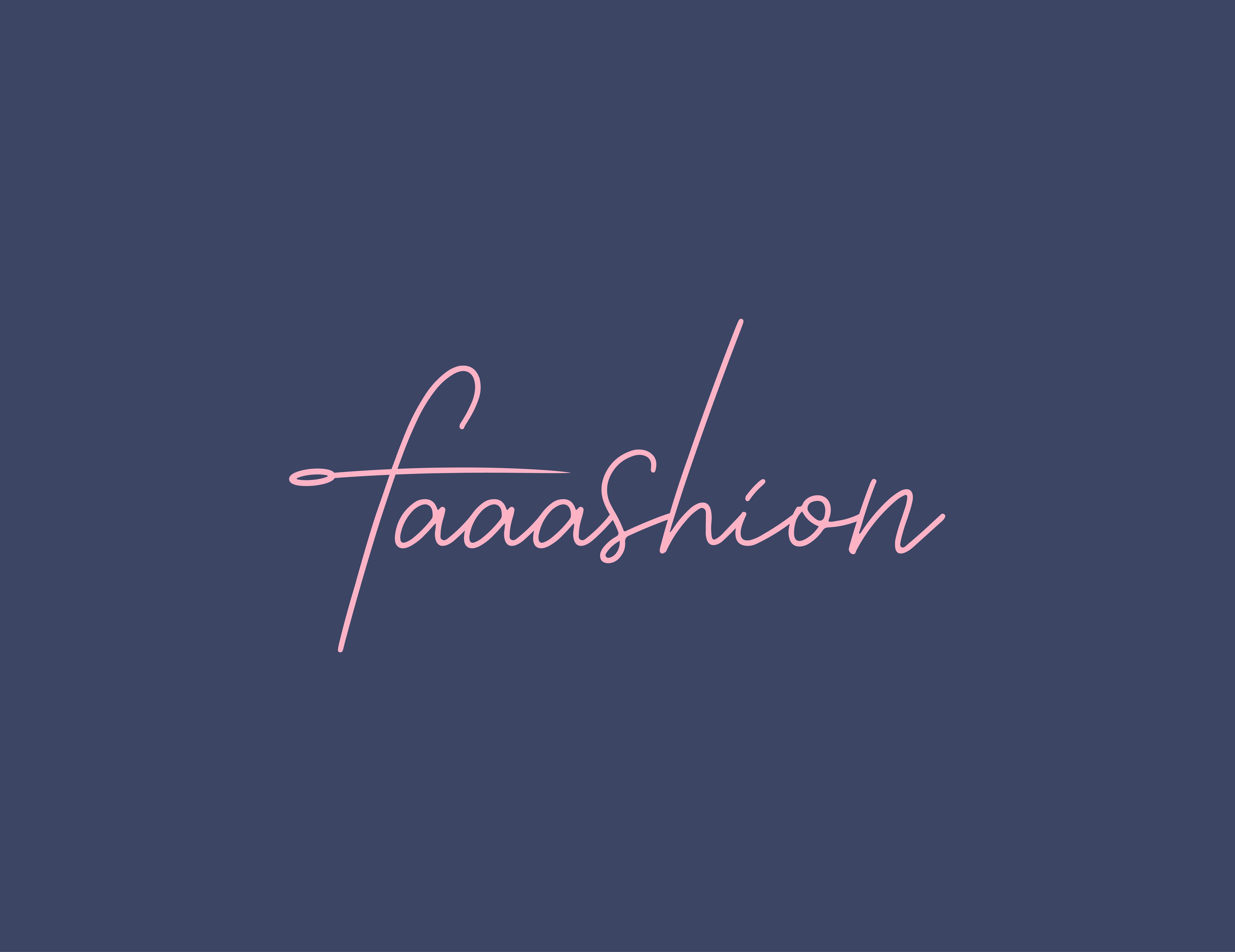 Faaashion Logo branding illustration logo logo design typography