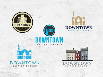 Logo Concept Study — Downtown Baptist Church