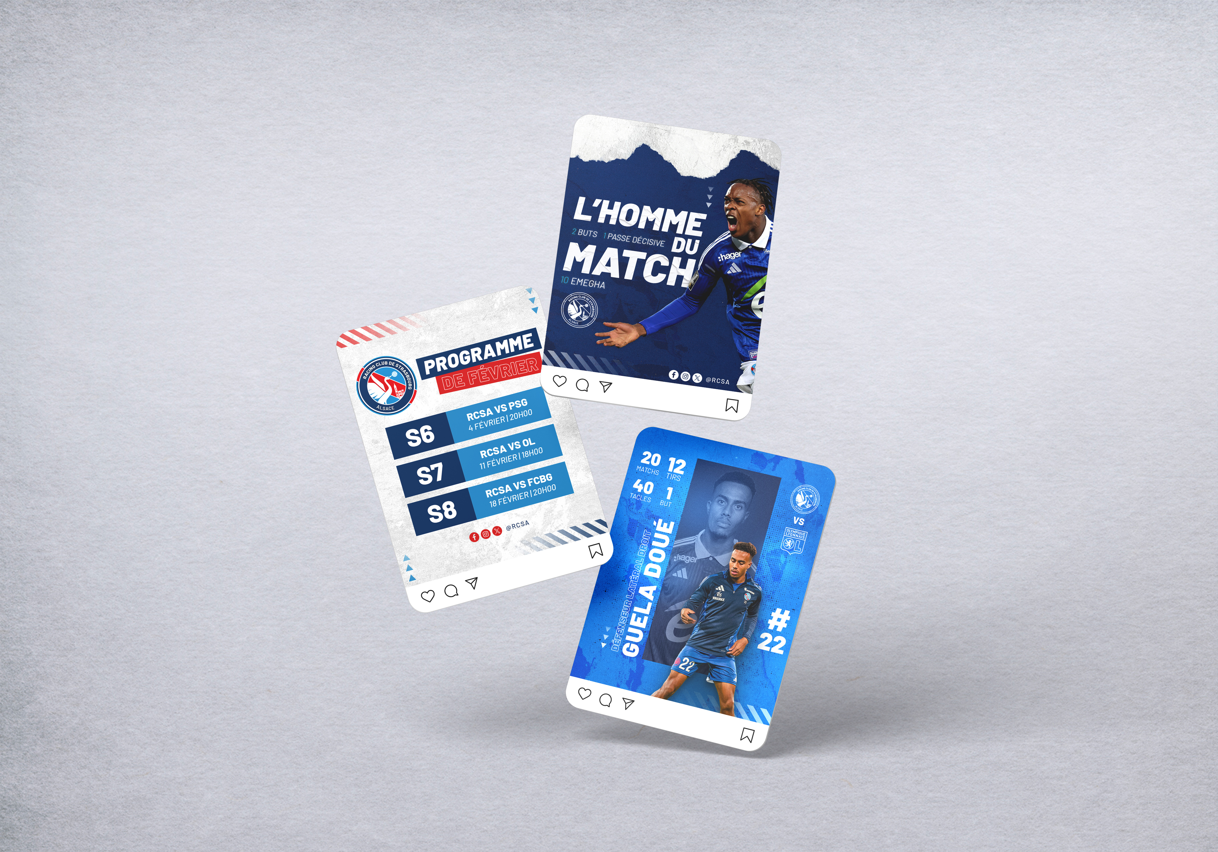 Example of Social Media Templates Design