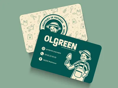 Gardening brand identity brand identity branding business card flyer garden logo patterrn