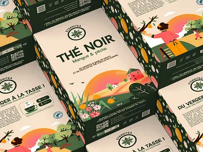 Packaging for black tea - Eternitea branding design drinks packaging packaging design tea
