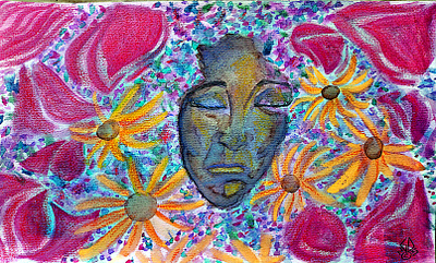 Budding abstract acrylic artforsell commision design floral freelance freelanceartist handpainted illustration illustrator mixedmedia muralartist muralist originalart painting pastel streetart streetartist watercolor