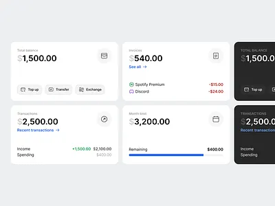 Payment widgets minimal payment ui widgets
