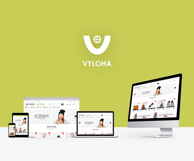 Czech Local Responsive eCommerce UI Design app design e commerce logo logo ui user interface design ux