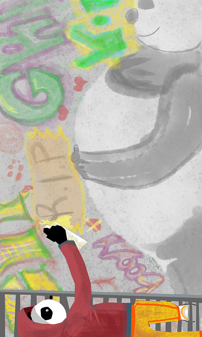 Memoria abstract animation artforsell artist artistforhire branding design digital freelance freelanceartist graphic graphic design illustration mural muraldesign painting panda photoshop streetart ui