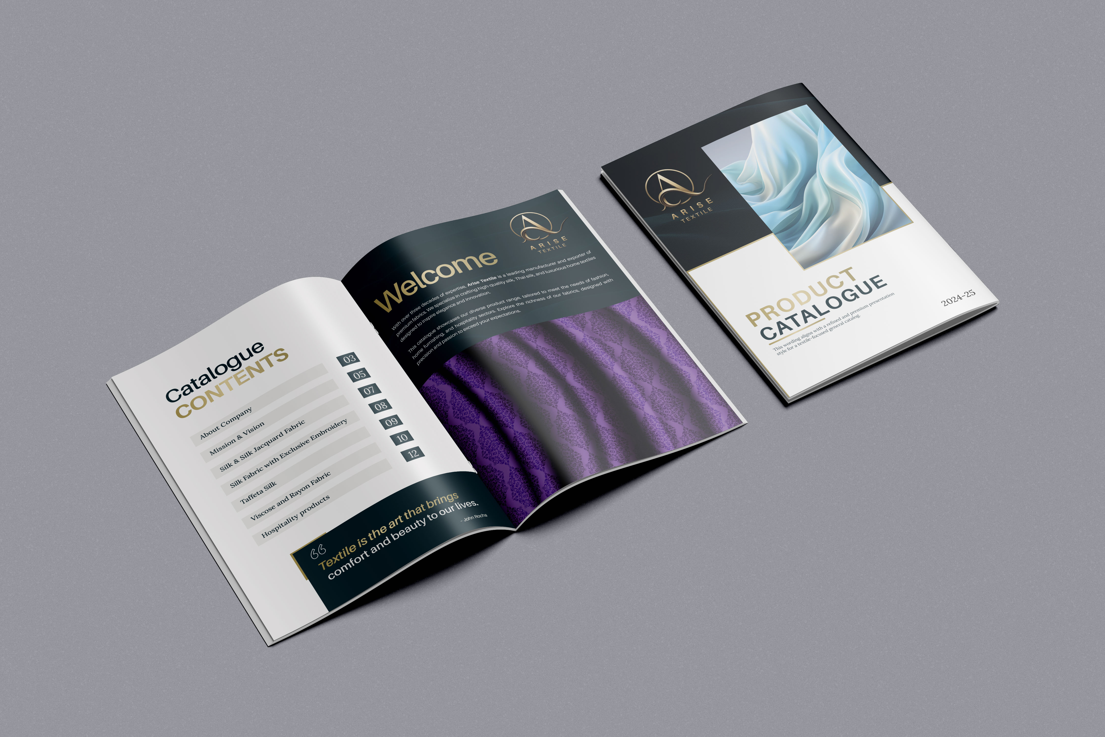 Example of Brochure/Catalog Design/Company Profile
