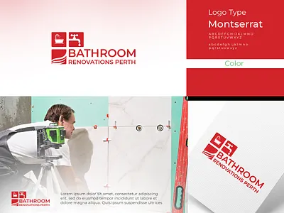 Bathroom Renovation Logo Design bathroom company logo bathroom logo bathroom renovation bathroom renovation logo bathrooms branding design graphicsdesign illustration logo logo design logodesign renovation logo