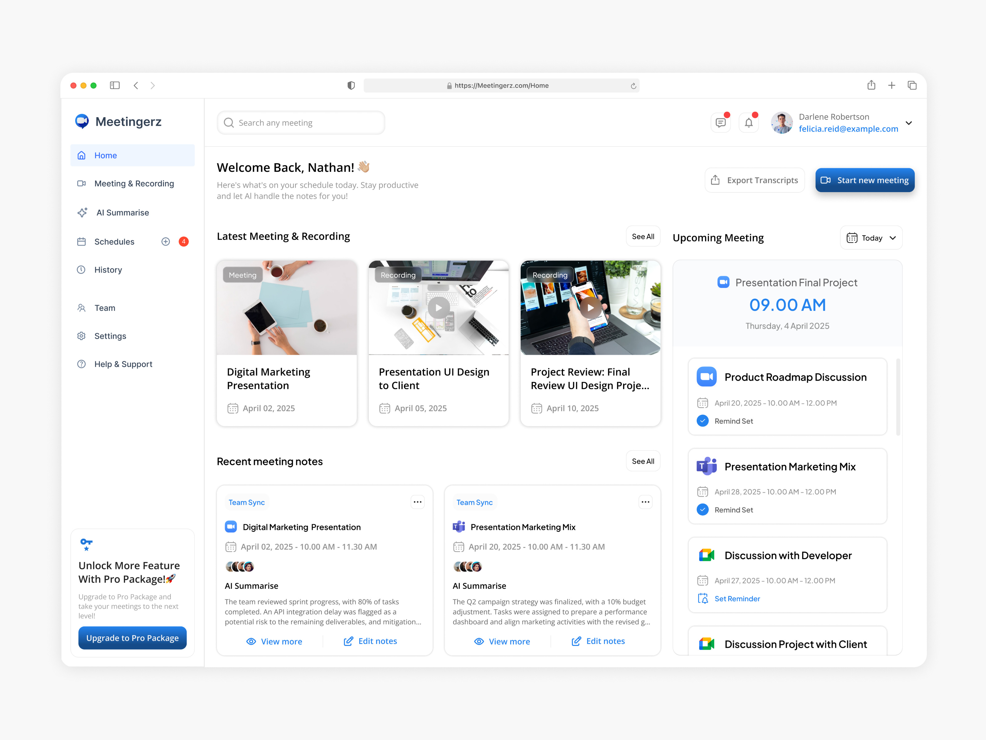 Example of Modern Dashboard & Saa S Product Design 