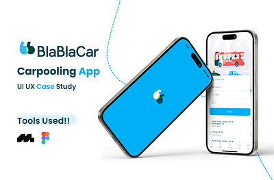 BlaBlaCar App UI UX Case Study app blablacar carpooling app casestudy colortheory design figma mobileapp typography ui uiux ux vector