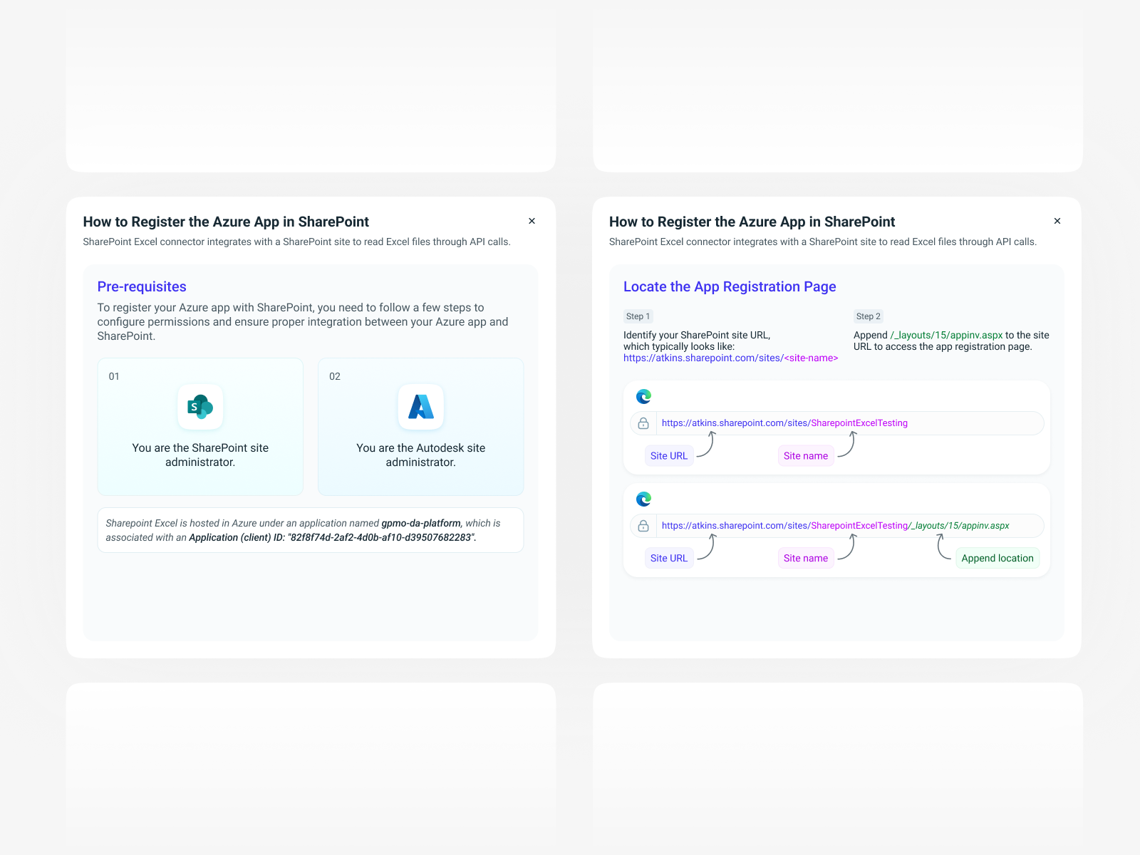Pop-up: Register app in SharePoint dashboard design guide minimal pop up popup ui progress register steps ui ui design ux design