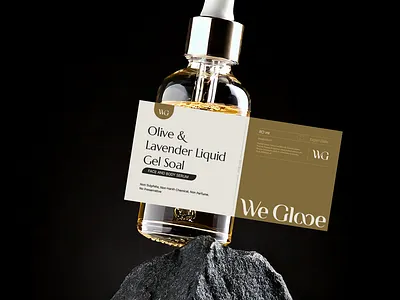 We Glooe branding graphic design layout logo packaging