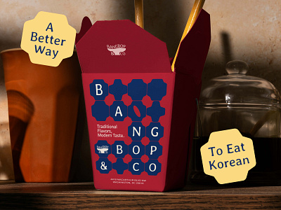 Branding and packaging for a modern Asian restaurant asianrestaurant branding foodpackaging koreanfood moderndesign restaurant restaurantbranding visualidentity