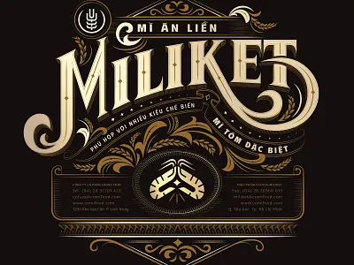 Vietnamese retro labels #2 flat graphic design illustration label lettering logo mark retro vector vietnam vintage