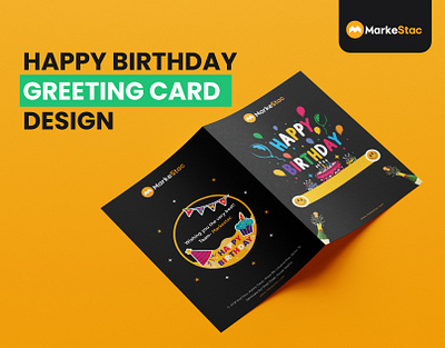 Happy Birthday Greeting Card Design birthdaycarddesign branding carddesign design flyerdesign flyerdesigntemplates greetingcard greetingcarddesign happybirthdaygreetingcarddesign