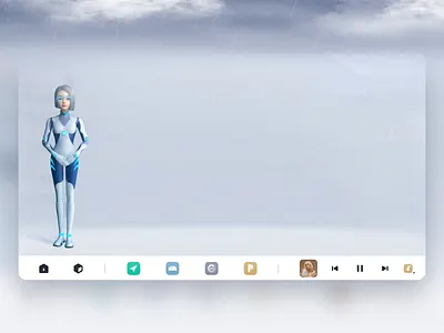 HMI-智能启动引导推荐 c4d car design hmi star ui voice