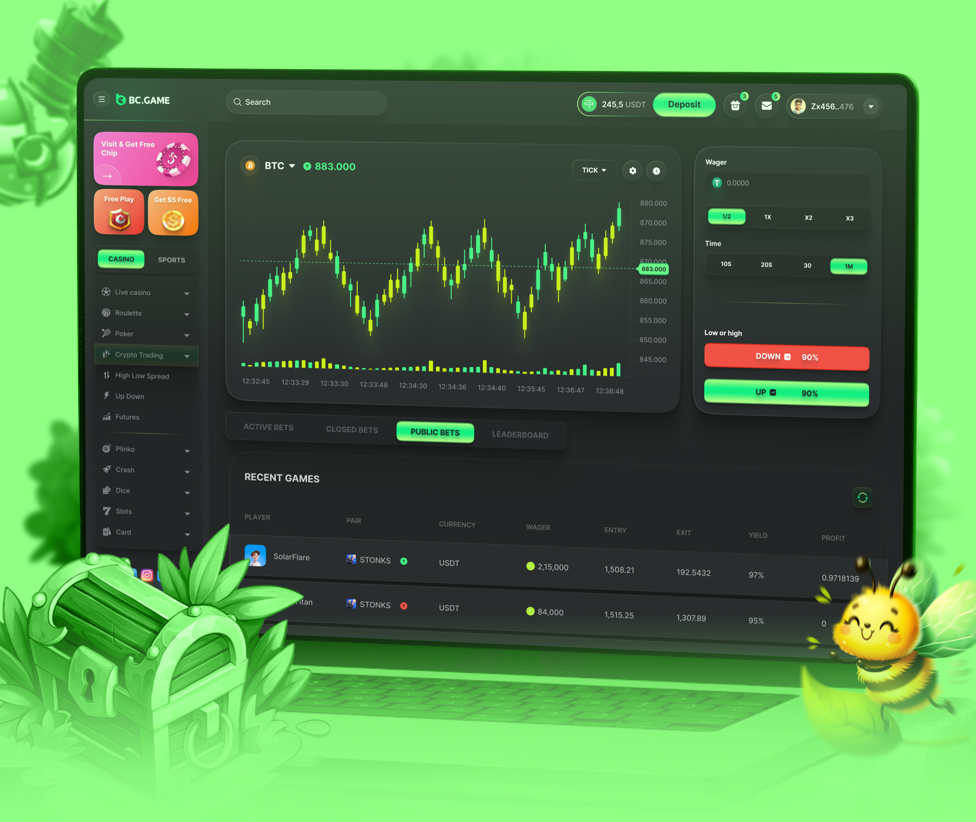 Crypto Trading Web Design crypto crypto app crypto market crypto trading crypto trading ui crypto wallet crypto wallet app crypto website crypto website design cryptocurrency forex online banking trading trading app trading app ui trading interface wallet web web design website