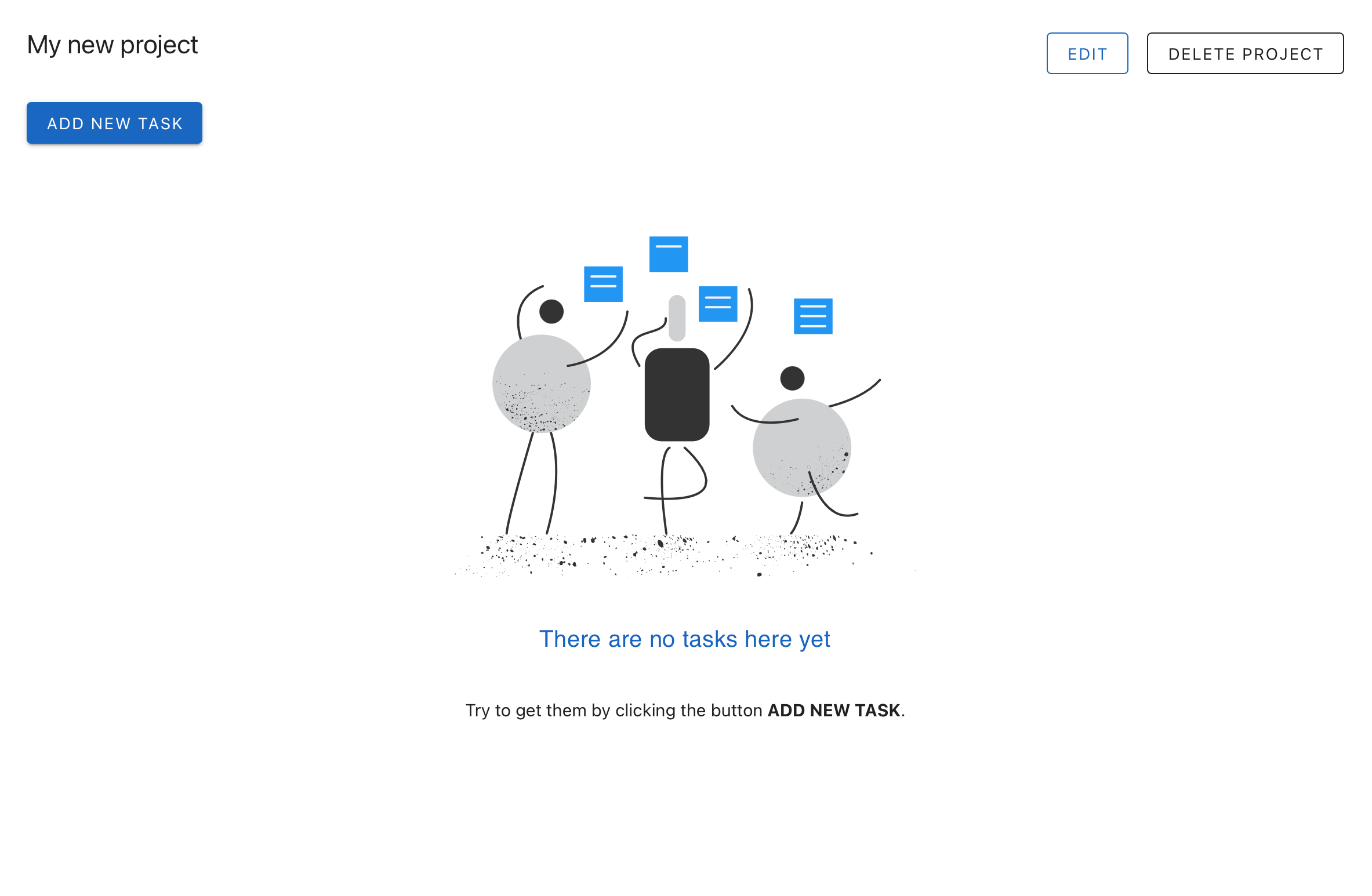 Tracker tasks begin checklist create task empty list illustration listing new task no tasks note organizer planner productivity schedule start now startup task app tasks todo vector workflow