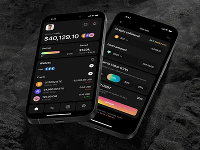 Crypto Loan Mobile App app app design app interfaces best app design crypto app design mobile mobile app design mobile app ui mobile ui mobile ui design mobile ux modern app ui modern ui ui ui design ui ux design ux