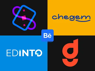 Logofolio 2023 / Behance brand branding card casino chegem design edtech font g gamedev glitch identity illustration letter logo logotype pie school shuffle tech