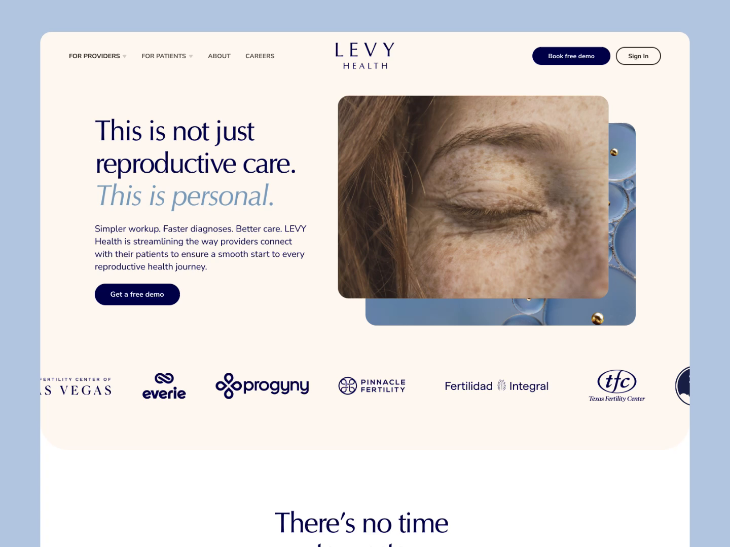 Example of Simple Landing Page Design (One Page)