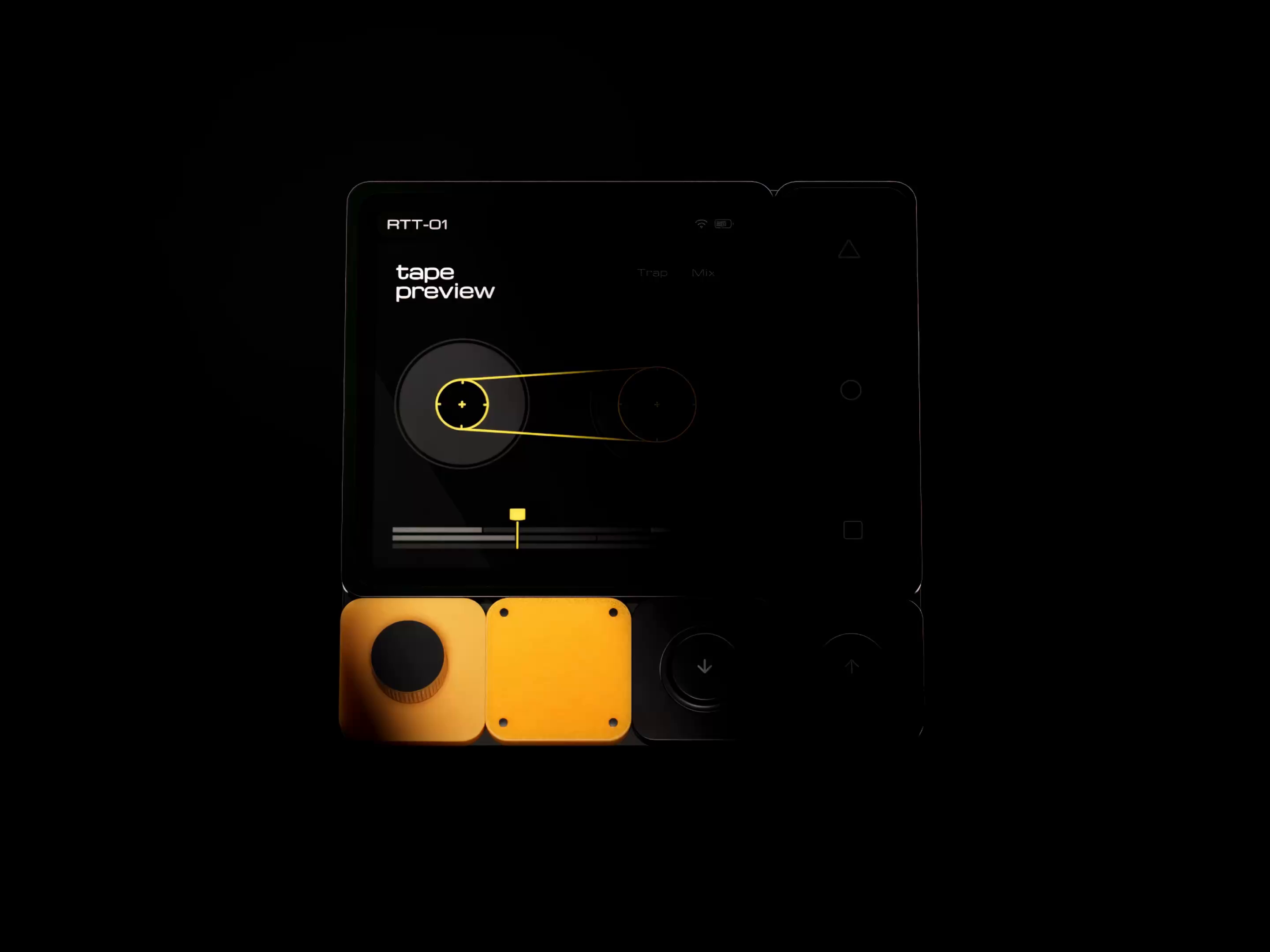 Example of RTT01 / 3D+UI
