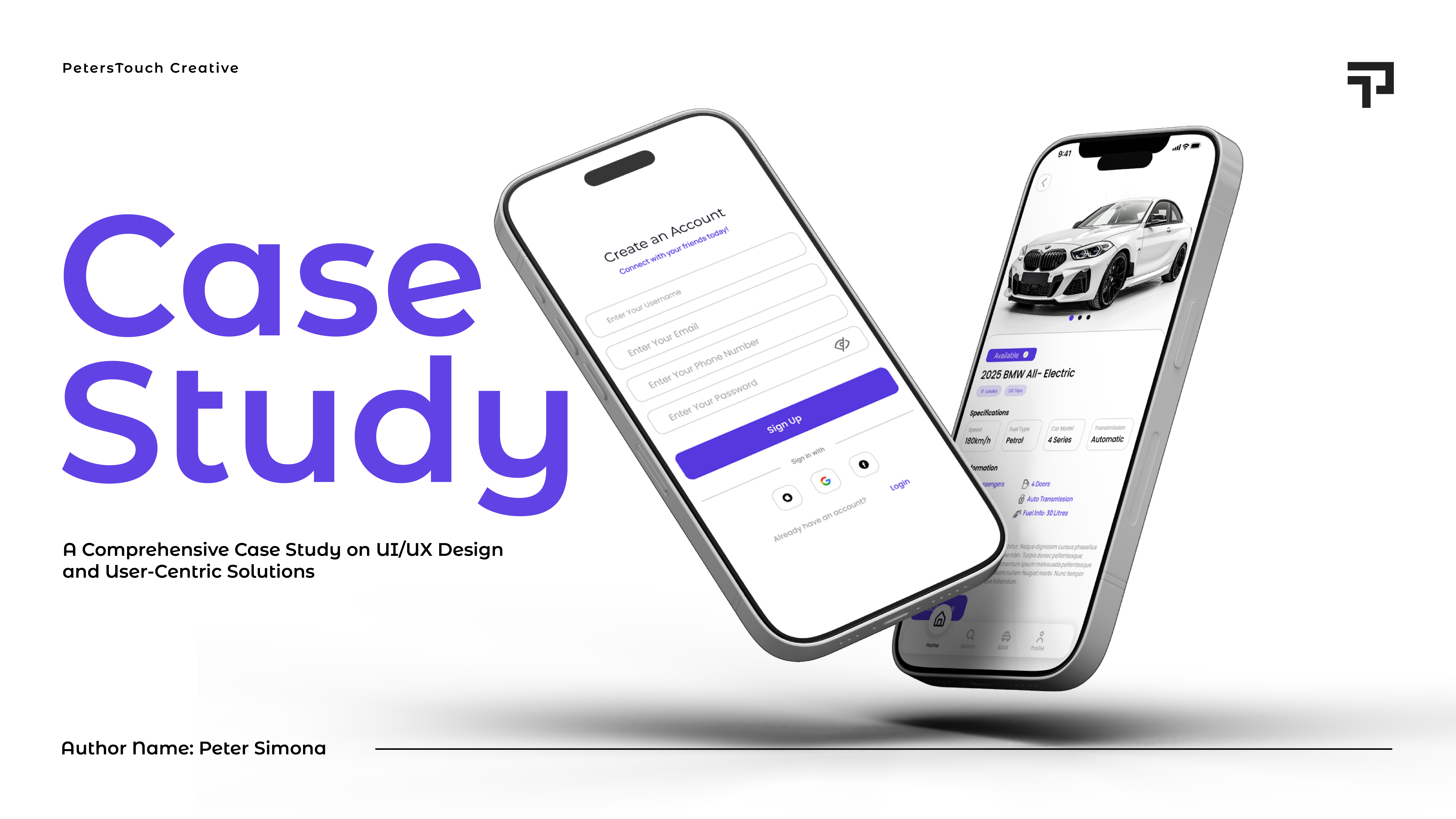Example of Exciting UI/UX Case Study: Car Rental App for Zambia!