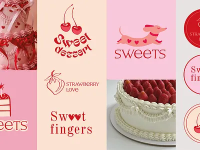 Logo for confectionery branding cakelogo creative logo design dynamic logo graphic design illustration logo logo reveal modern design motion graphics