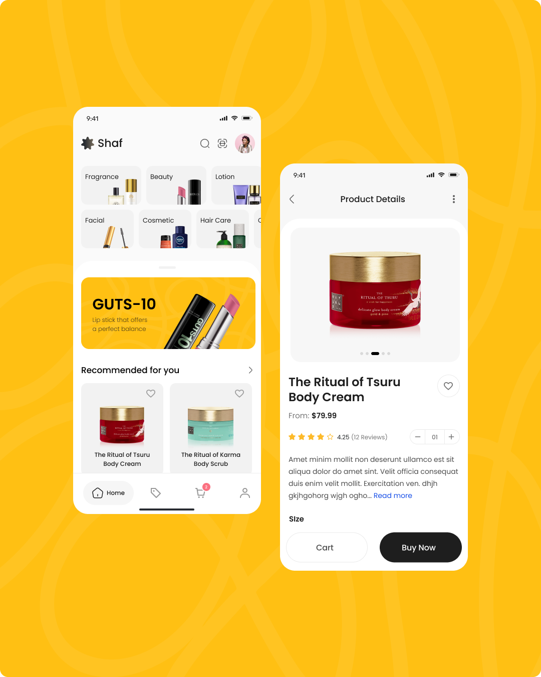 AI Powered e-Commerce App ai aidesign appdesign beauty dashboard design e commerce ecommerce ecommerceapp figma landingpage mobile mobiledesign shopping skincare ui uiux web design website