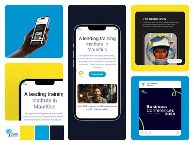 Website Redesign - Training Responsive Website branding branding and website design illustration landing page logo mobile app moodboard responsive design ui uiux visual design w web design website website design