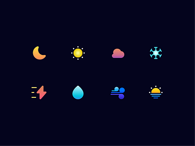 Weather Icon | Daily UI Challenge 001