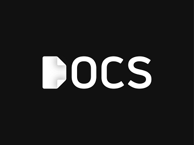 Docs! appicon brand branding d docs document icon illustration letter logo logo design mark paper saas shadow symbol type wordmark