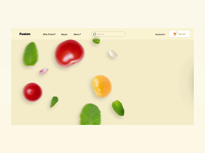 Fusion - Interface & interaction design animation app design interaction design interface design motion design motion graphics ui ui design ux ux deisgn web design