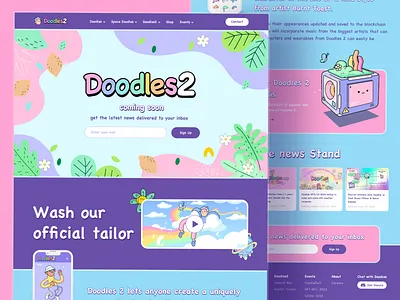 Crypto NFT landing page blockchain crypto landing page crypto website cryptocurrency cryptocurrency website landing landing page nft nft landing page ui ux web web3 web3.0 website website design