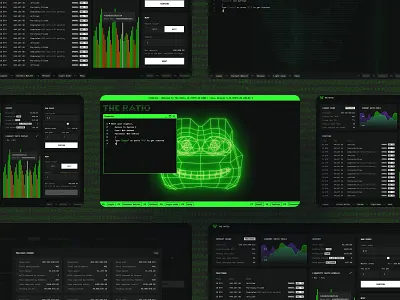 Web3 UI: Old School Retro-Futurism with a Meme Twist blockchain crypto crypto design cryptocurrency design illustration interface ui