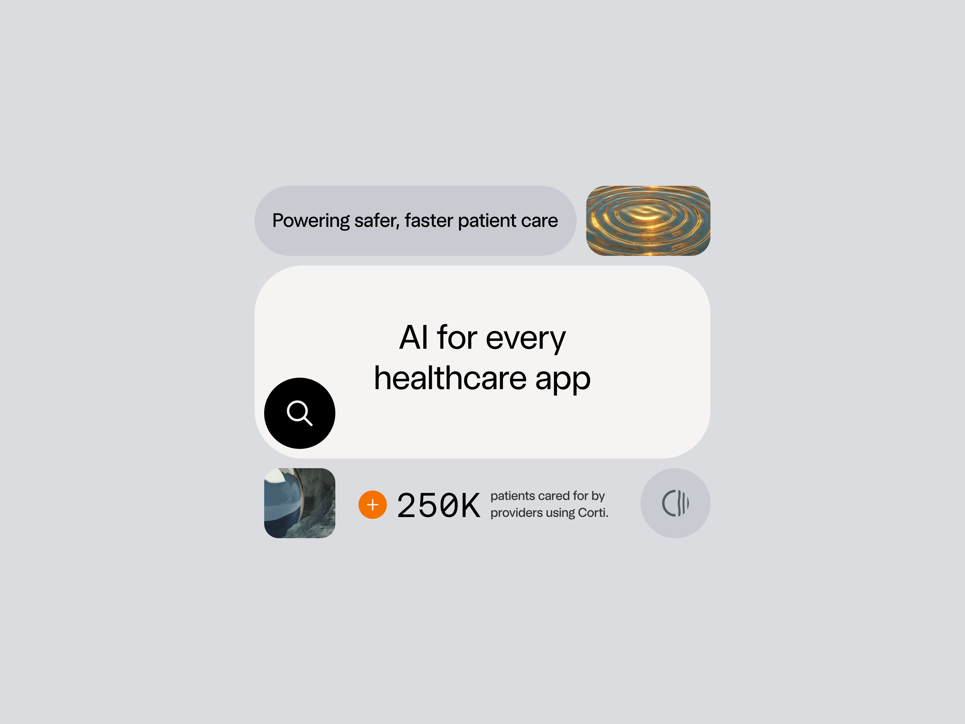 Example of Corti: Visual identity exploration